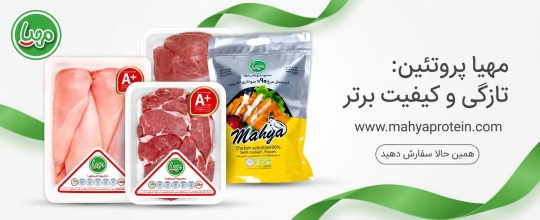 بنر مهیا پروتئین در فودنو